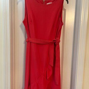 Like New Calvin Klein Pink Sheath Dress, Size 10